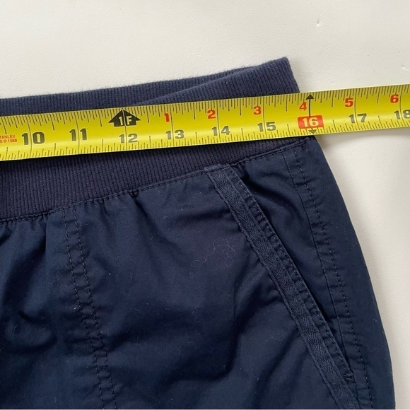 Talbots Navy Lightweight Pull-on Pants Size Medium Petite EUC - Picture 7 of 8